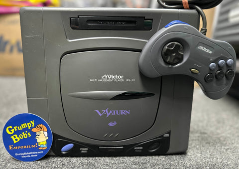 System - Victor V-Saturn RG-JX1 - IMPORT (Sega Saturn) Pre-Owned w/ Controller & Hookups