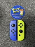 Wireless Controllers: Joy-Con (L)/(R) - Blue & Neon Yellow - Official (Nintendo Switch) Pre-Owned