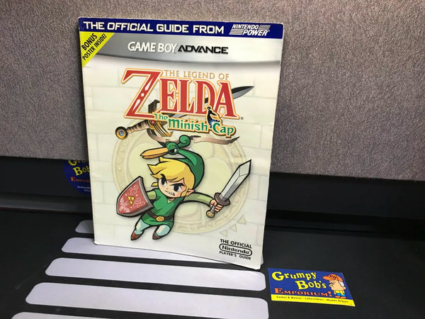The Legend of Zelda: The Minish Cap (Official Player's Guide) (Nintendo Power) Pre-Owned w/ Foldout Map (No Poster/Loose Page) (As Pictured)