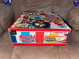 Taiko no Tatsujin: Wai Wai Happy Muyome (Drum Master) Bundle (Namco) IMPORT (Playstation 1) Pre-Owned: Drum, Stand, Sticks, Game, Inserts, and Box (Pictured)