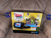 System - Black 32GB - The Legend of Zelda: The Windwaker HD Deluxe Set Edition (Nintendo Wii U) Pre-Owned w/ Box (Matching Serial #) (STORE PICK-UP ONLY)