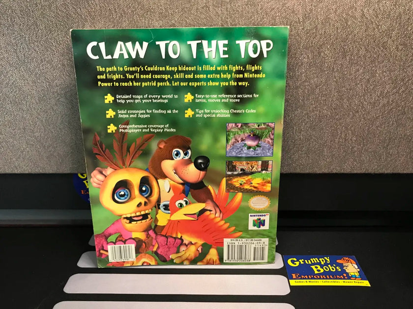 Banjo-Tooie (Official Player's Guide) (Nintendo Power) Pre-Owned w/ Fo ...