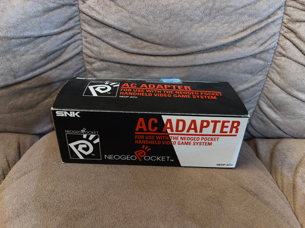 AC Adapter - SNK - NEOP-ACU (NeoGeo Pocket) Pre-Owned w/ Manual & Box (Pictured)
