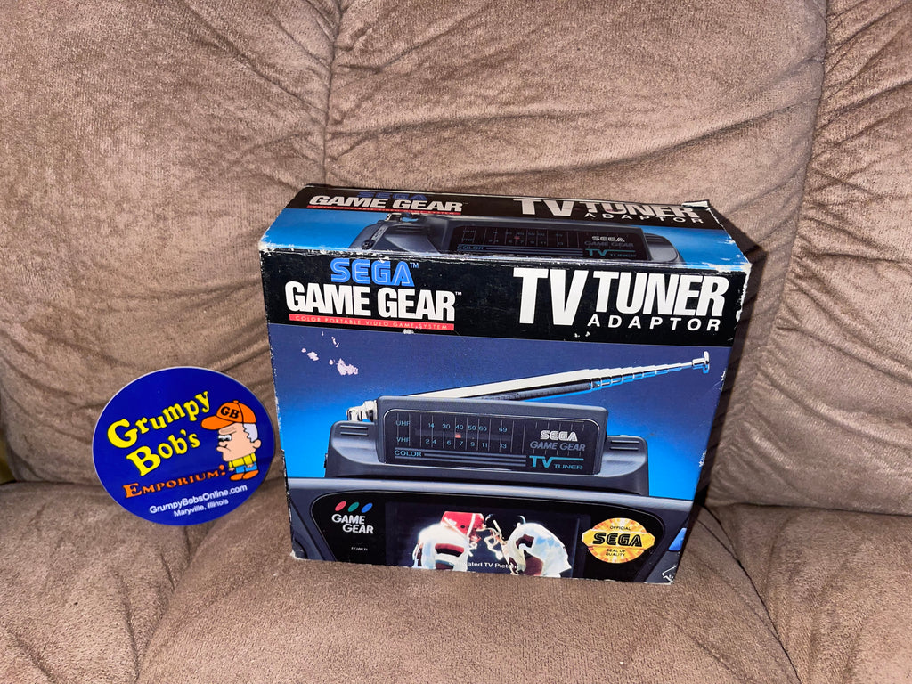 TV Tuner Adapter (Sega Game Gear) Pre-Owned w/ Box (Pictured) – Grumpy Bob's Emporium / NewFire Gaming