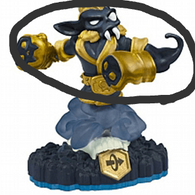 LEGENDARY NIGHT SHIFT (Variant / SWAP-able) Undead (Skylanders Swap Force) Pre-Owned: Top HALF ONLY (Copy)