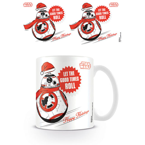 Star Wars BB-8 Good Times Holiday Ceramic Mug - 11oz (Pyramid America) NEW