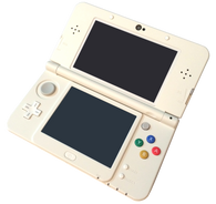 BROKEN: System ONLY- White (No Faceplate) (Nintendo NEW 3DS) Pre-Owned (As Is/Broken/For Parts)