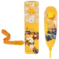 Wireless Controller - Remote & Nunchuck Set - Orange Skylanders Giants Edition (PowerA) (Nintendo Wii) Pre-Owned