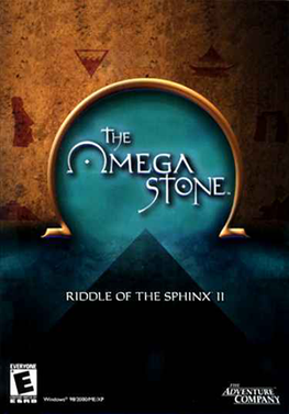 The Omega Stone: Riddle of the Sphinx II (PC Game) Pre-Owned: 4 Discs, Manual, 3 Inserts, Case, and Box