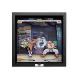 Street Fighter III 3rd Strike: Moment #37 - 9"x9" Shadow Box Art (Pixel Frames) (Capcom ) NEW