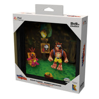 Banjo & Kazooie: Mumbo's Mountain - 9"x9" Shadow Box Art (Pixel Frames) (Rare) NEW