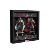 Killer Instinct: Fight On! - 9"x9" Shadow Box Art (Pixel Frames) (Rare) NEW
