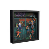 Streets of Rage  - 9"x9" Shadow Box Art (Pixel Frames) (Sega) NEW