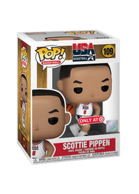 POP! Basketball #109: Scottie Pippen (Target Exclusive) (Funko POP!) Figure and Box w/ Protector