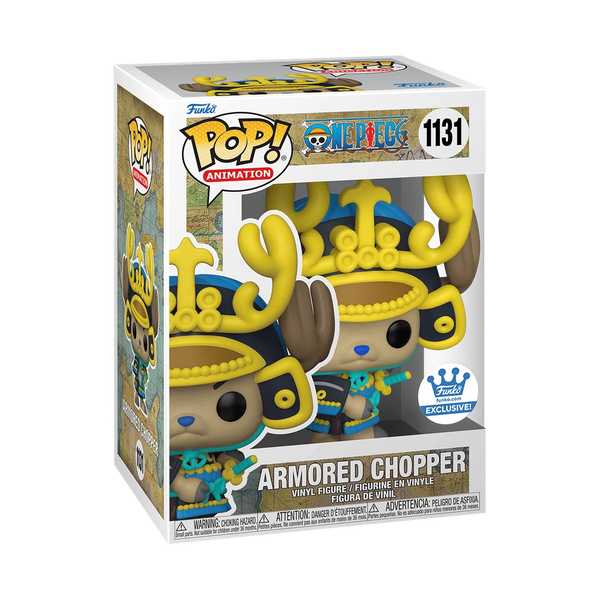 POP! Animation #1131: One Piece - Armored Chopper [Exclusive] (Funko POP!) Figure and Box w/ Protector