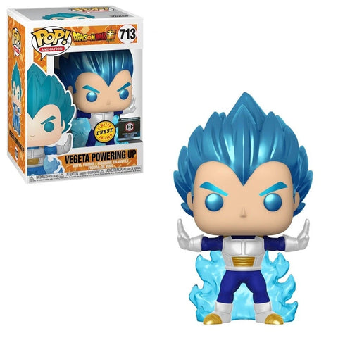 POP! Animation #713: Dragon Ball Super - Vegeta Powering Up [Limited Edition Chase] [Chalice Collectibles Exclusive] (Funko POP!) Figure and Box w/ Protector