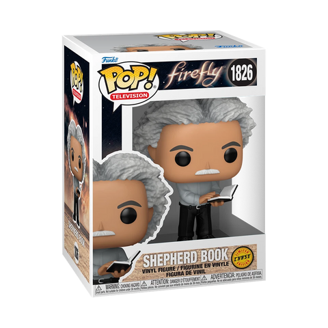 POP! Television #1826: Firefly - Shepherd Book [Limited Edition Chase] (Funko POP!) Figure and Box w/ Protector