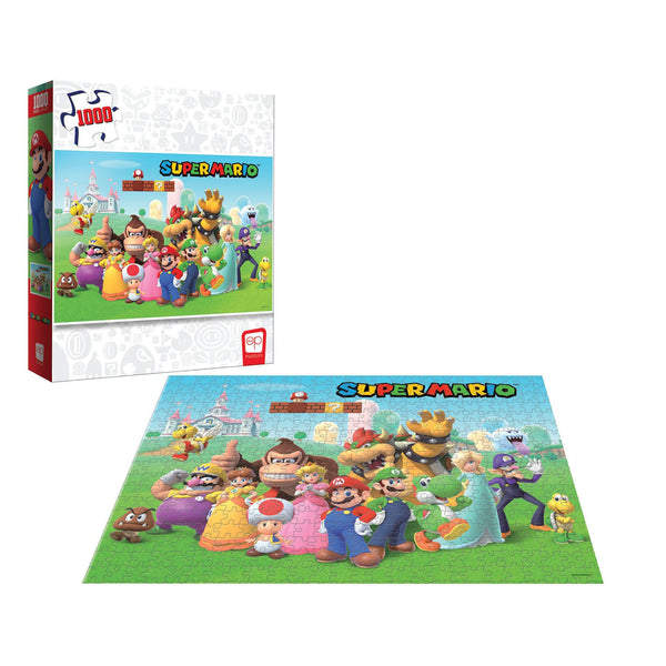 Super Mario Mushroom Kingdom - 1000Pcs (The Op / USAopoly) NEW