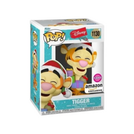 POP! Disney #1130: Winnie The Pooh - Tigger (Flocked) (Amazon Exclusive) (Funko POP!) Figure and Box w/ Protector
