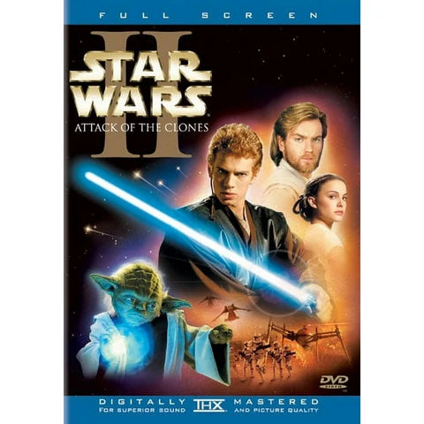 Star Wars - Episode II: Attack of the Clones (Full Screen Edition) (DVD) Pre-Owned