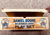 Daniel Boone - Wilderness Scout Play Set (Louis Marx & Co., Inc.) Pre-Owned / Incomplete (As Pictured)