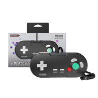 Wired Controller - LegacyGC - Jet Black (GameCube) NEW