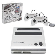 System - RetroDuo Dual 2-in-1 (NES & SNES) Silver/Black (Retro-Bit) NEW
