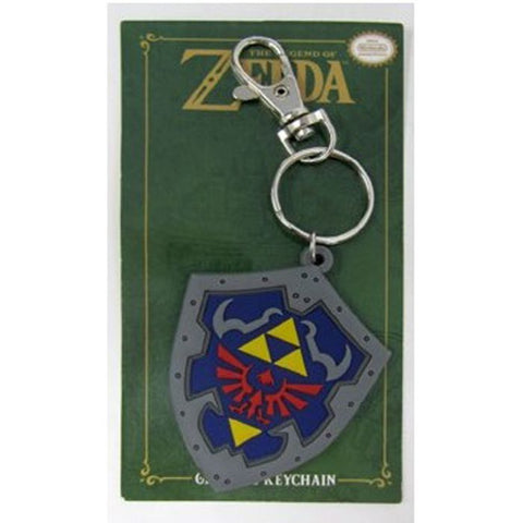 Zelda Hylian Shield Soft PVC Keychain (Pyramid America) NEW
