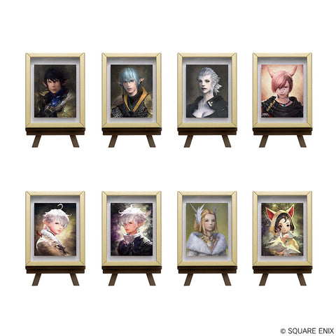 Final Fantasy XIV Framed Portrait Magnets Vol. 1 - Qty 1 (Mystery Item) (Square Enix) NEW (◕‿‿◕｡) No Discounts