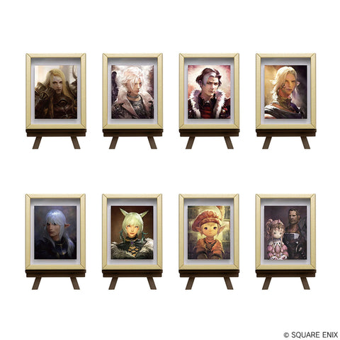 Final Fantasy XIV Framed Portrait Magnets Vol. 2 - Qty 1 (Mystery Item) (Square Enix) NEW (◕‿‿◕｡) No Discounts