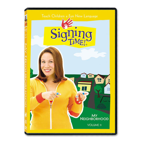 Signing Time! Volume 11: My Neighborhood (DVD) Pre-Owned