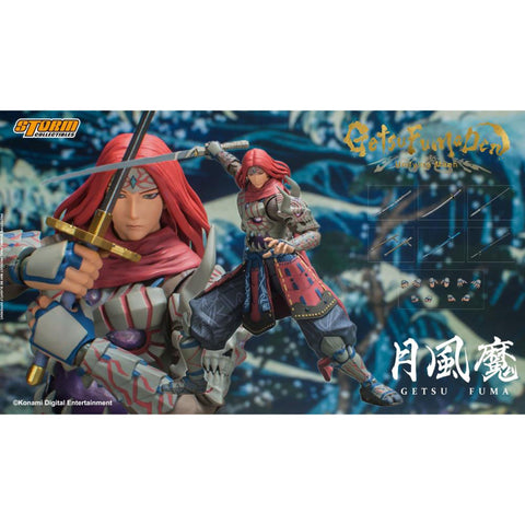 Getsu Fuma Den Undying Moon Getsu Fuma 1/12 Scale Figure - 6" (Storm Collectibles) NEW