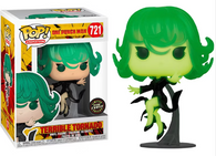 POP! Animation #721: One Punch Man - Terrible Tornado (Limited Edition Glow Chase) (Funko POP!) Figure and Box w/ Protector