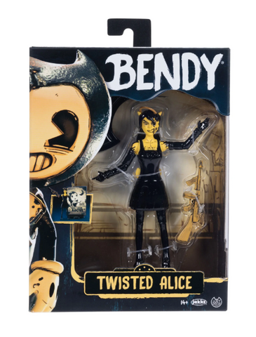 Bendy: Twisted Alice (2024) (Joey Drew Studios) (Jakks Pacific) (Action Figure) NEW