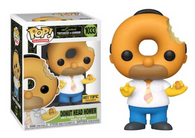 POP! Television #1033: The Simpsons Treehouse of Horror - Donut Head Homer (Hot Top Exclusive) (Funko POP!) Figure and Box w/ Protector