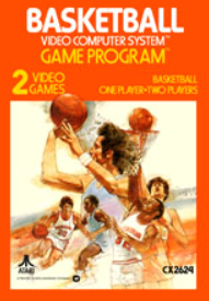Basketball - CX2624 (Atari 2600) Pre-Owned: Cartridge Only (━☞´◔‿ゝ◔`)━☞ BOB'S BARGAINS