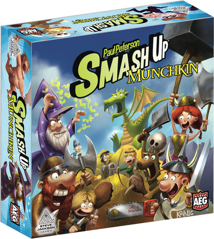 Smash Up Munchkin (Steve Jackson Games) (Alderac Entertainment Group) (Board Game) Pre-Owned