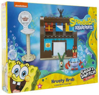 Spongebob Squarepants: Krusty Krab Construction Set (Snap & Switch 120 Pieces) (Well Played) (Nickelodeon) NEW