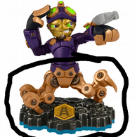 SPY RISE (SWAP-able) Tech (Skylanders Swap Force) Pre-Owned: Bottom HALF ONLY