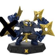STARCAST (Sensei) Dark (Skylanders Imaginators) Pre-Owned: Figure Only (Broken/Missing 1 Star)