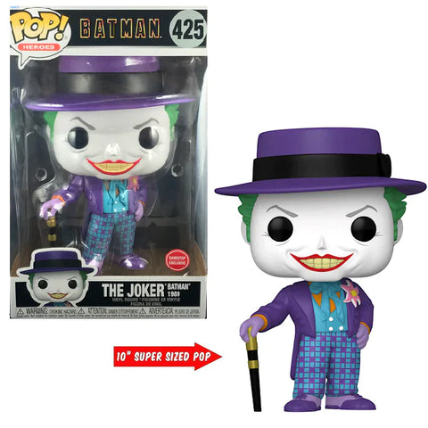 POP! Heroes #425: Batman 1989 - The Joker (GameStop Exclusive) (Funko POP!) Figure and Box