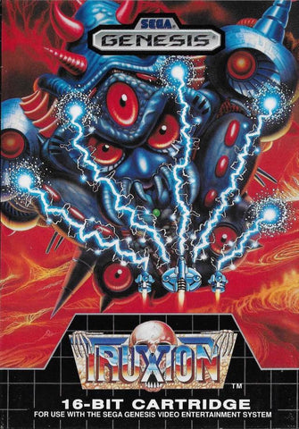 Truxton (Sega Genesis) Pre-Owned: Game, Manual, and Case