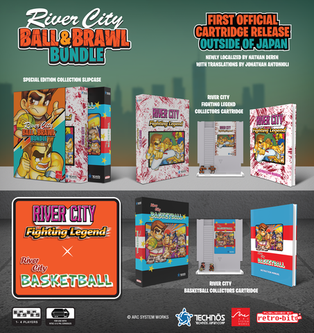 River City Fighting Legend - Collector's Edition (Retro-Bit) (Technos) (Nintendo) NEW (◕‿‿◕｡)