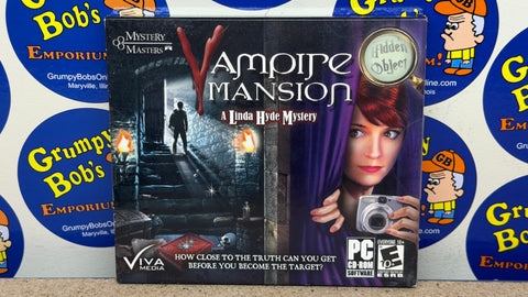 Vampire Mansion: A Linda Hyde Mystery (PC Game) NEW