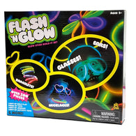 Flash 'n Glow: Glow Stick Build-It Set (Over 200 Pieces) (Big Time) NEW