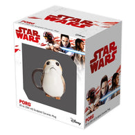 Star Wars: Porg Sculpted Ceramic Mug - 20oz (Vandor) (Disney) NEW in Box