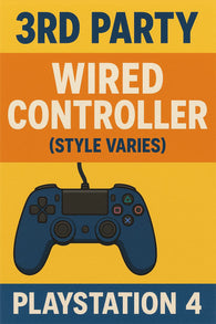3rd Party Wired Controller (Style Varies) (Playstation 4) Pre-Owned - $34.99