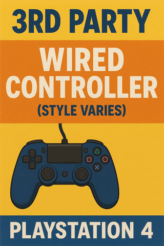 3rd Party Wired Controller (Style Varies) (Playstation 4) Pre-Owned - $9.99
