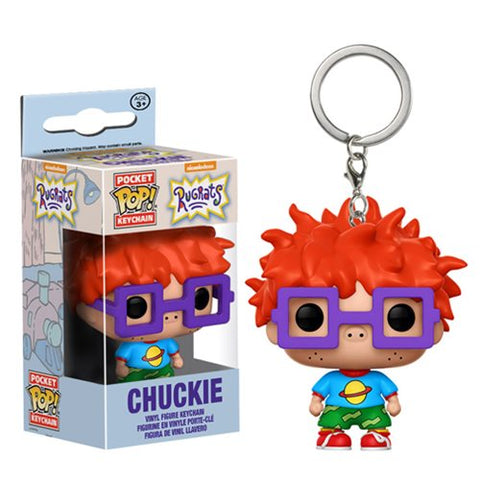 Rugrats - Chuckie (Nickelodeon) (Funko POP! Pocket Keychain) Figure and Box