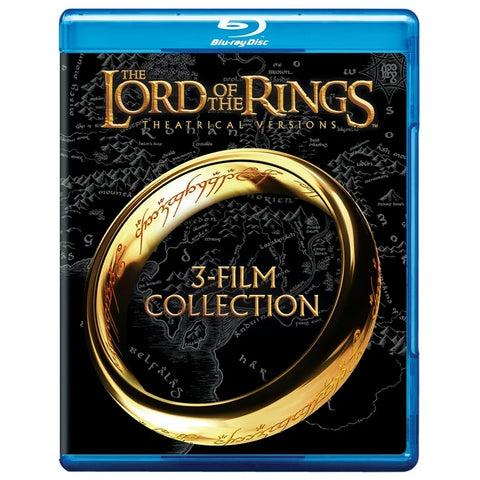 The Lord of the Rings: 3 Film Collection (The Fellowship of the Ring, The Two Towers, Return of the King) (Blu Ray) Pre-Owned